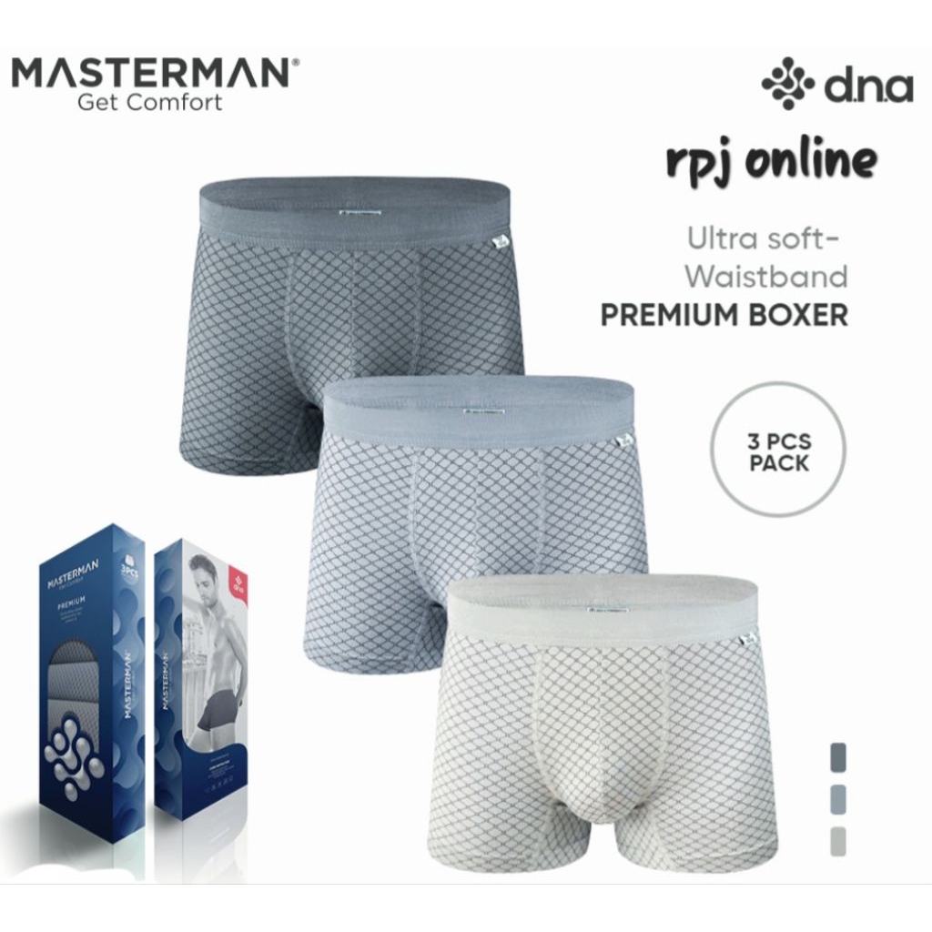 BOXER/CELANA DALAM MASTERMAN ULTRA SOFT
