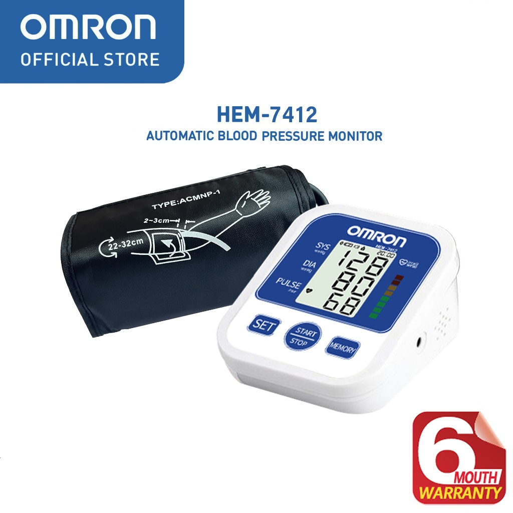 Omron Tensimeter Digital Omron Tensimeteralat Cek Tensi Darah Digital Omron Hem 7412
