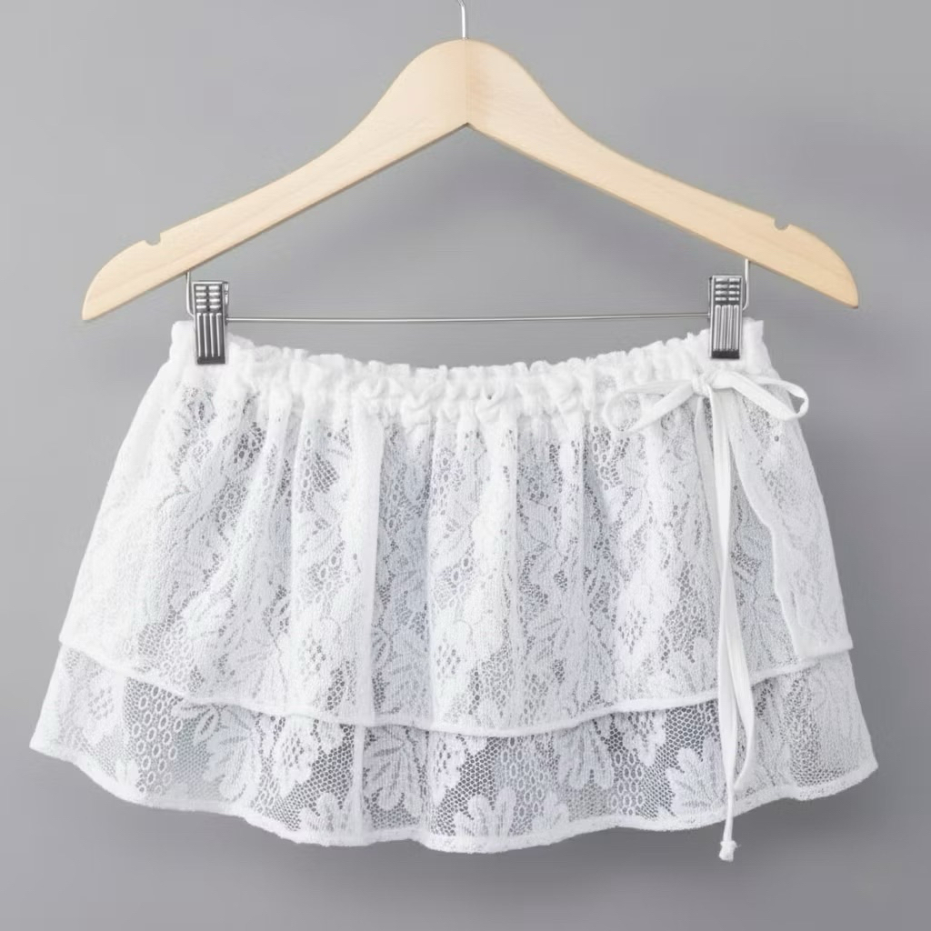 Rok Renda Korea Lace Layered