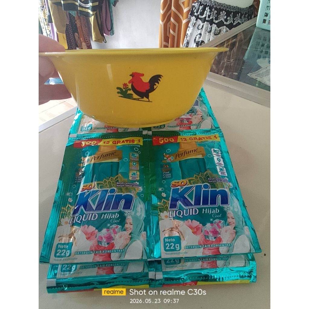 PROMO SOKLIN LIQUID 500 15PC FREE MANGKOK JAGO