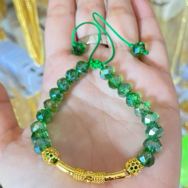 Gelang yaxiya motif serut manik”,gelang pendor yaxiya