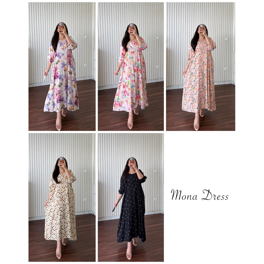 MONA DRESS BY ANNISA FASHION