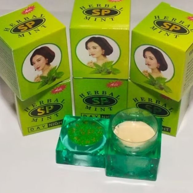 Cream Herbal SP Mint Facial cocok untuk kebutuhan kulit wajah Anda lusinan dan eceran cream Herbal S