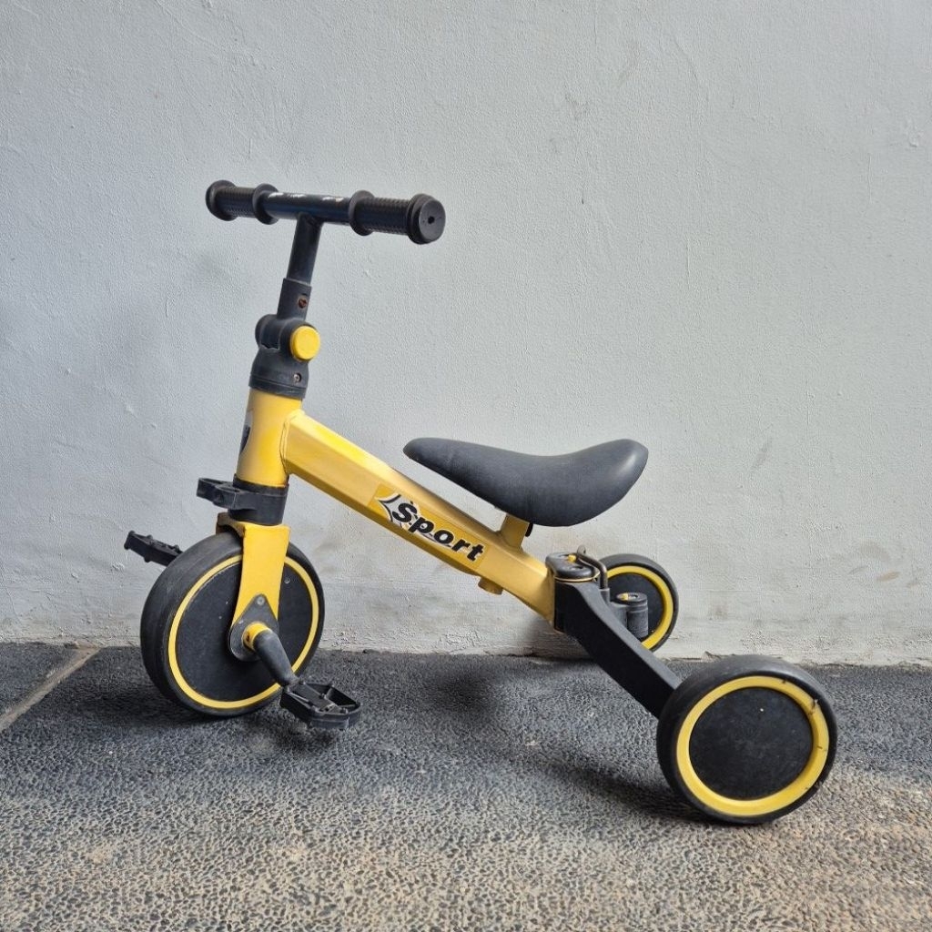 Preloved - Sepeda Anak Balance Bike 3in1