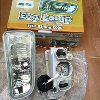 FOGLAMP KIJANG Kapsul 2000/2001/2002/ + BOLAM KIRI KANAN Kijang Krista Lampu Kabut / Senja Bemper Mo