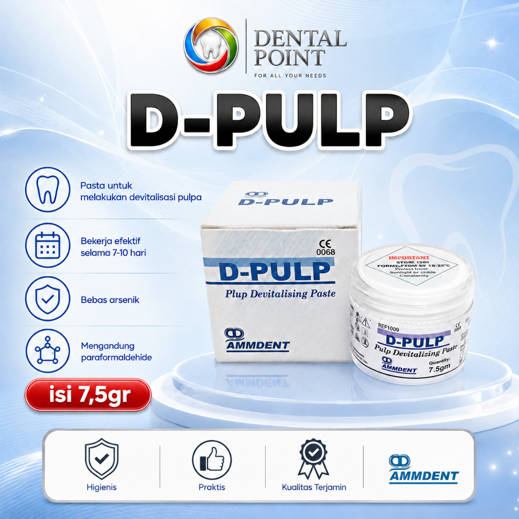 D Pulp Devitalisasi Pulpa non Arsenik (Ammdent)