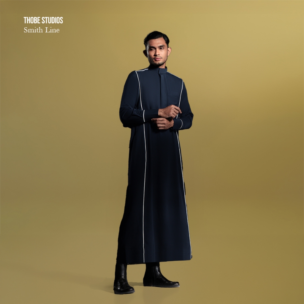[THOBE SMITH LINE] Thobe Studios Thoub x Bysofni (Jubah / Gamis Pria Premium Slimfit) - UV Protectio