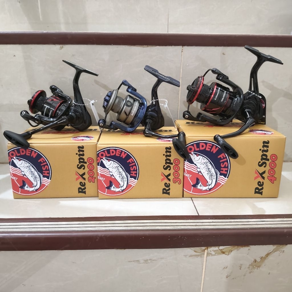 REEL GOLDEN FISH REX SPIN 2000-6000
