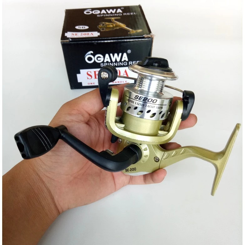 Reel Spinning Ogawa Se 200A Spool Almunium Reel