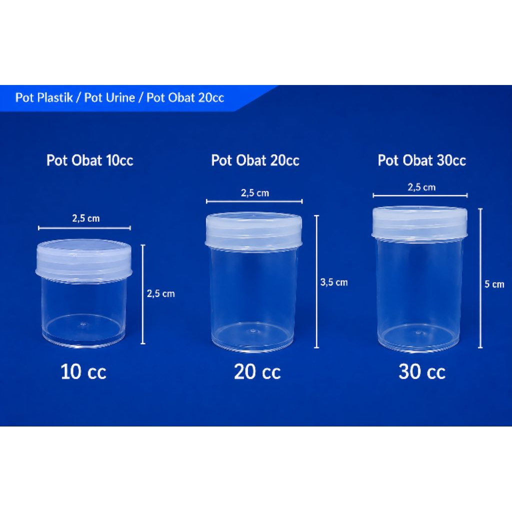 Pot urine 10cc /20cc /30cc