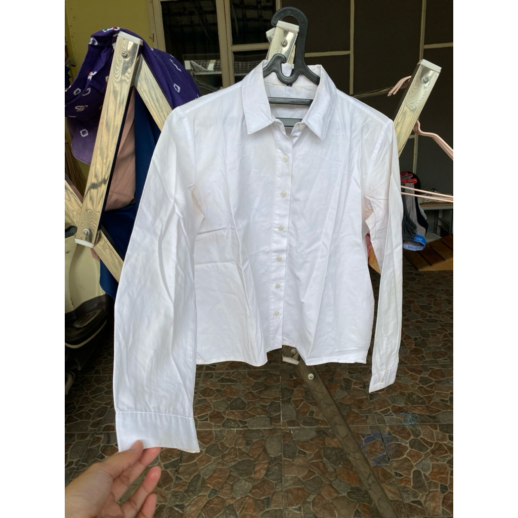 (PRELOVED) kemeja putih colorbox
