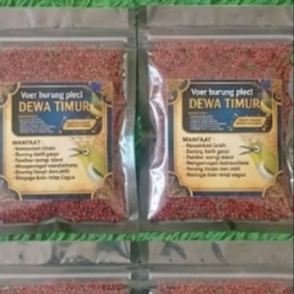 Voer burung pleci 100gr DEWA_TIMUR