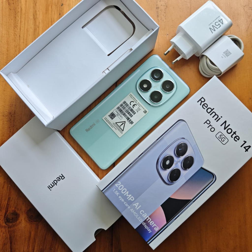XIAOMI REDMI NOTE 14 PRO 5G SECOND 8/256GB & 12/512GB HANDPHONE SECOND HP SEKEN HP BEKAS HP MURAH