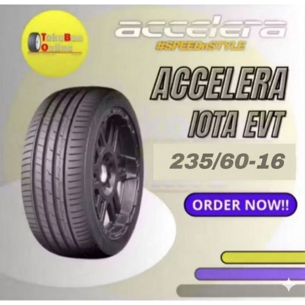 Ban Accelera 235/60 R16 23560R16 23560 R16 235/60R16 235/60/16 R16 R 16 IOTA EVT