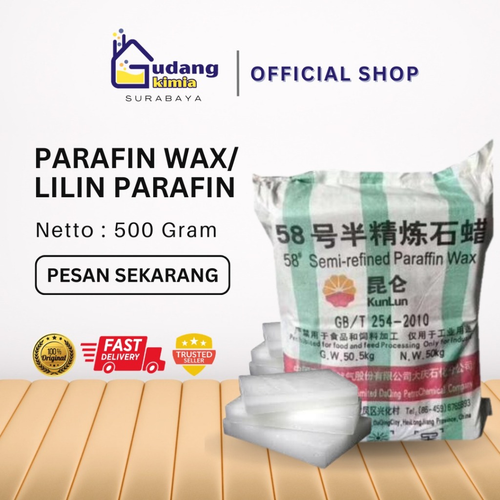 Parafin Wax / Lilin Parafin 500 Gram
