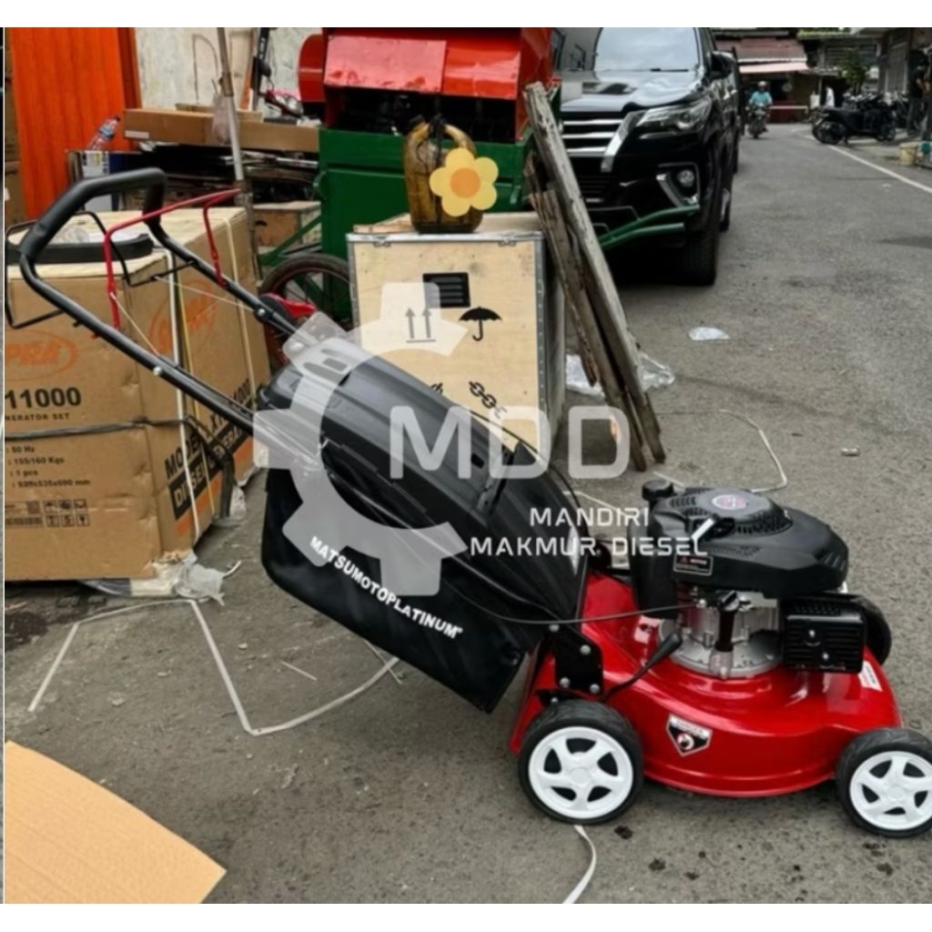 MESIN POTONG RUMPUT DORONG / LAWN MOWER MATSUMOTO MLM-18G / MLM 18G
