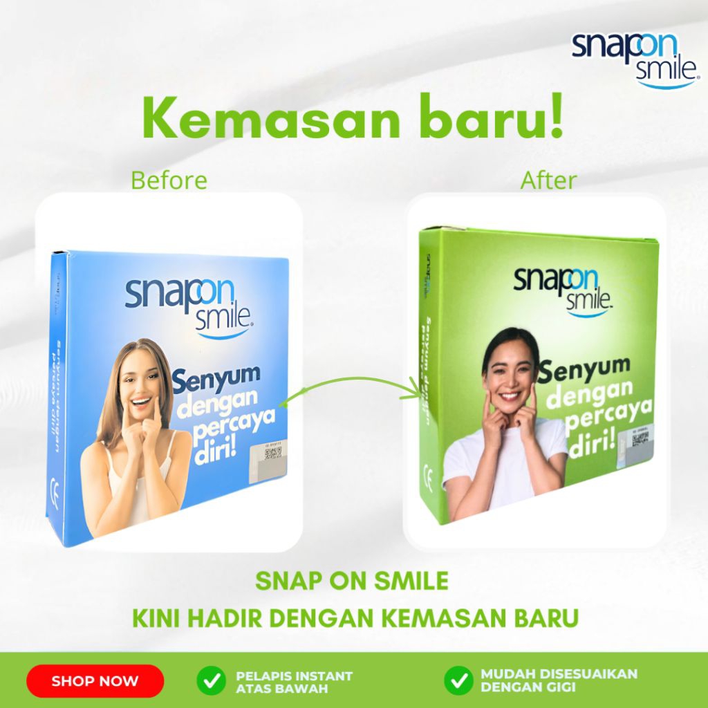 SNAP ON SMILE Veneer Gigi instan asli Original