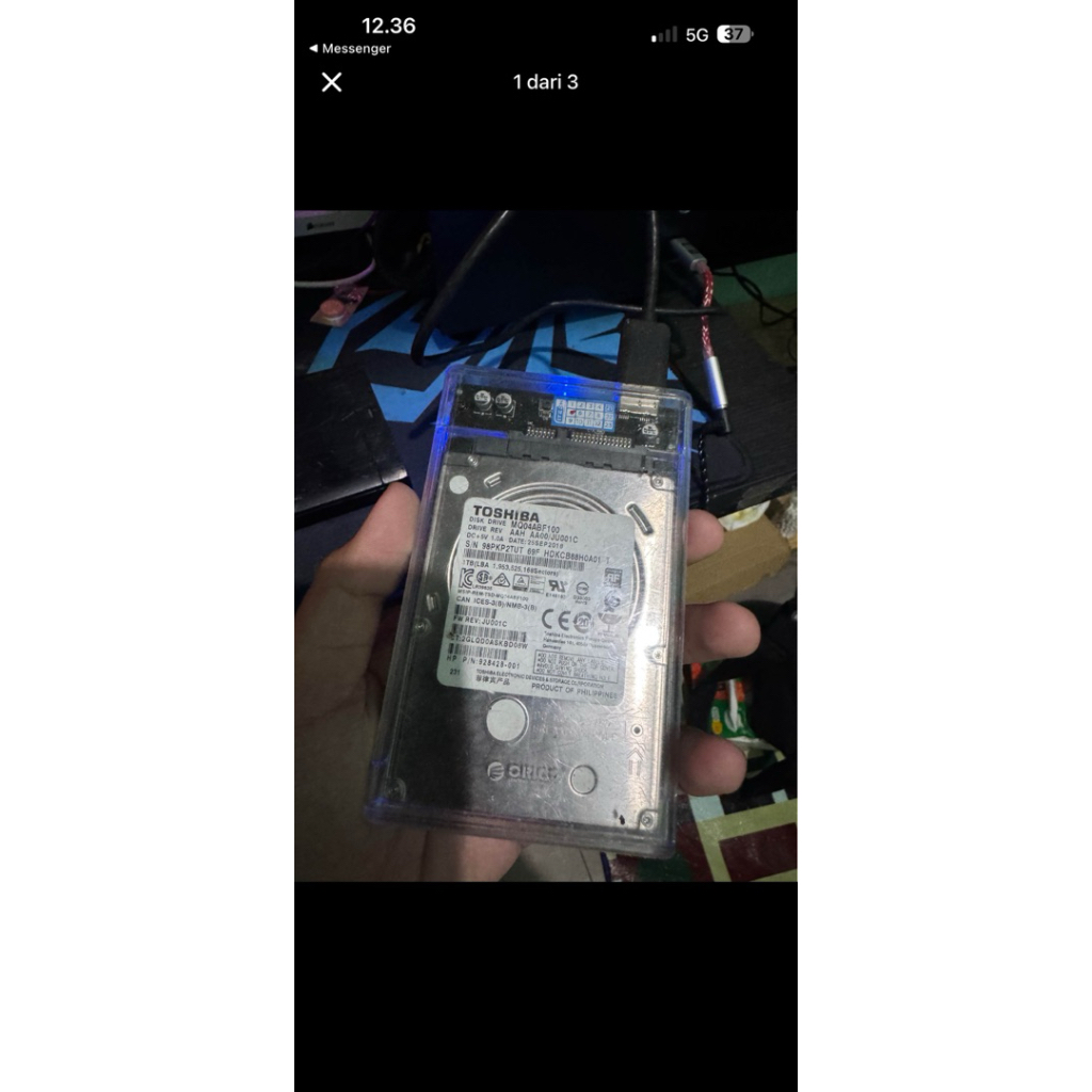 Hdd eksternal 1tb