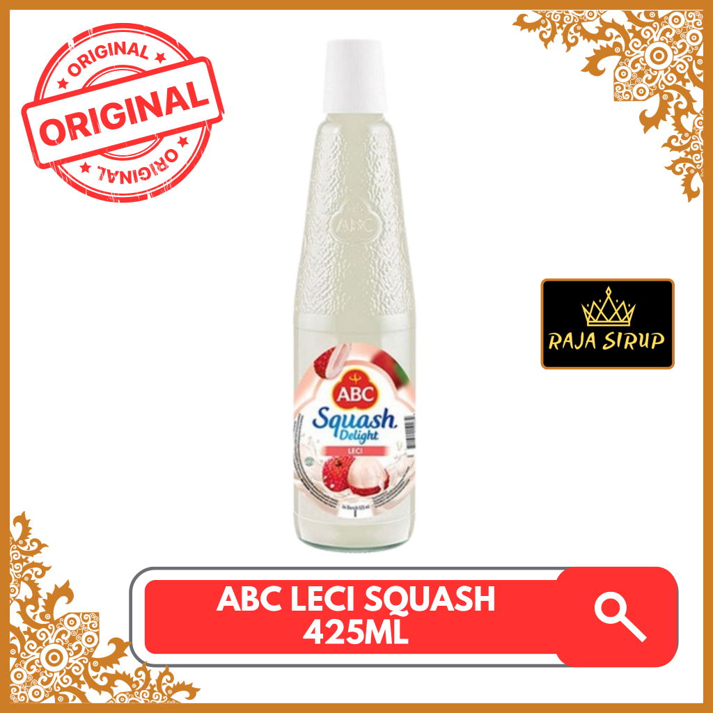 Sirup ABC Leci Squash 425ml / ABC Leci Squash