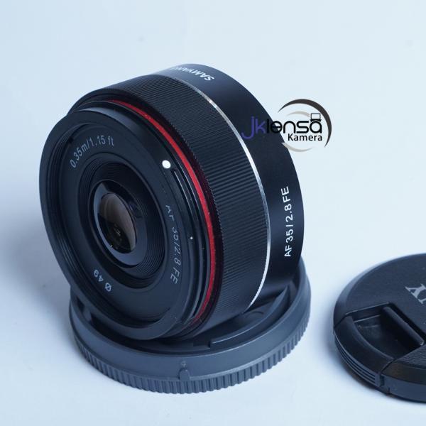 Lensa Samyang AF 35mm F/2.8 Samyang 35 mm F2.8 For Sony Bekas Excellent in Box
