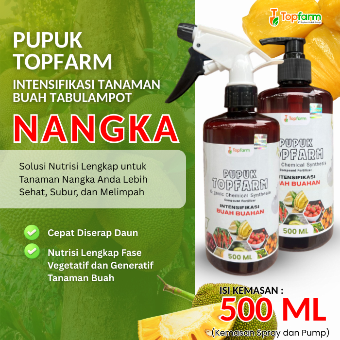 Pupuk TopFarm Terbaik / Pupuk Buah Nangka Tabulampot / Pupuk Nangka Agar Cepat Berbuah / Pupuk Buah 