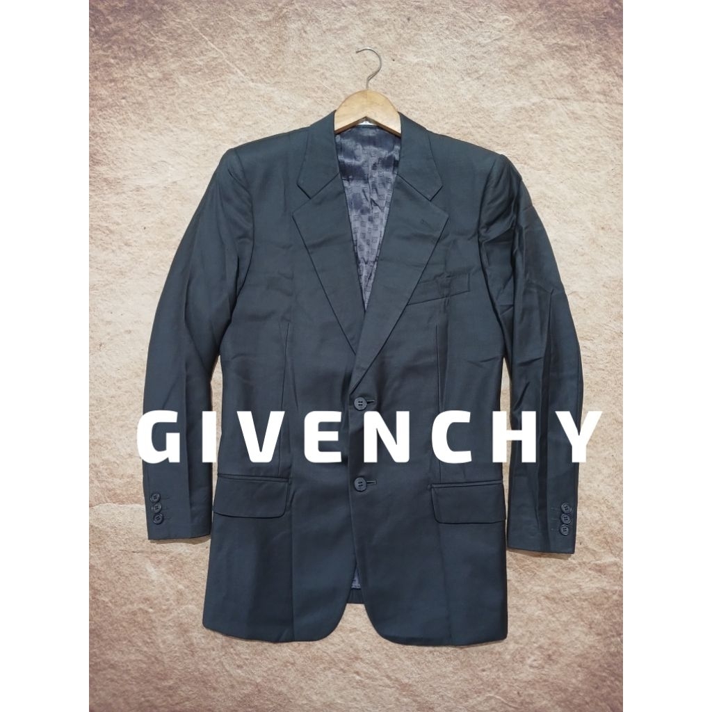 blazer GIVENCHY bahan kain jatoh bekas pakai recomend