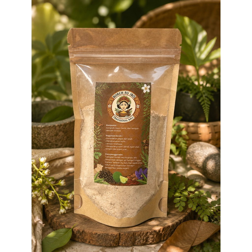 boreh bubuk cengkeh tradisional bali 100gr