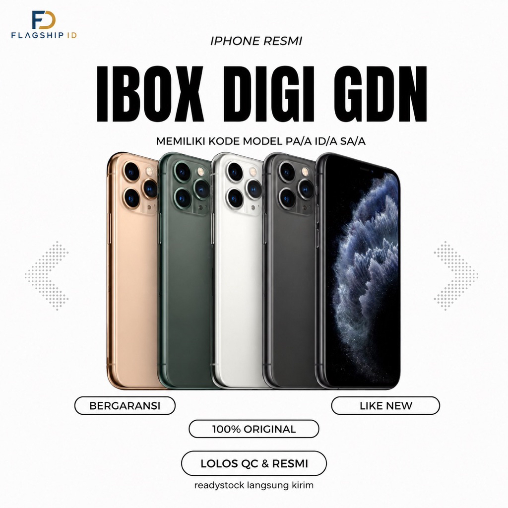 FLAGSHIP ID Ip 11 Promax 64 gb 256 gb IBOX