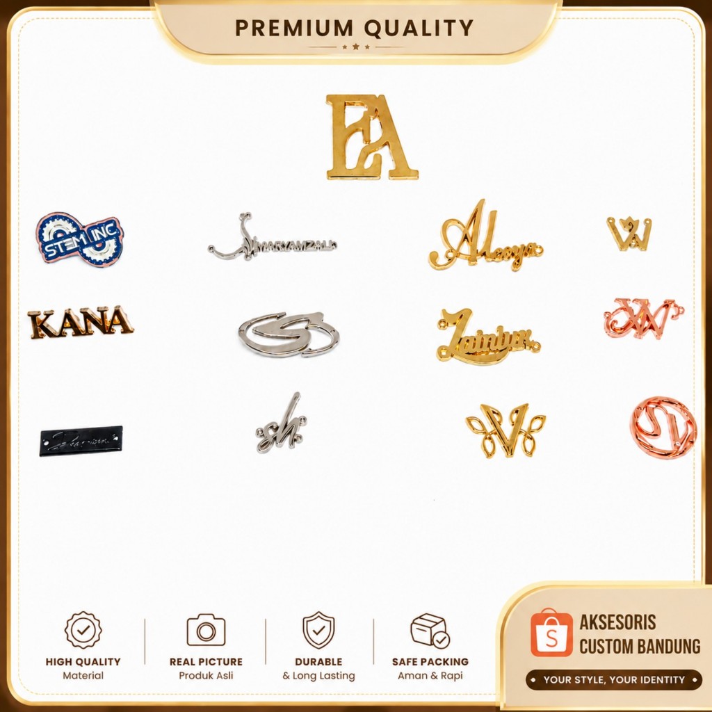 Plat Label Logo Hijab