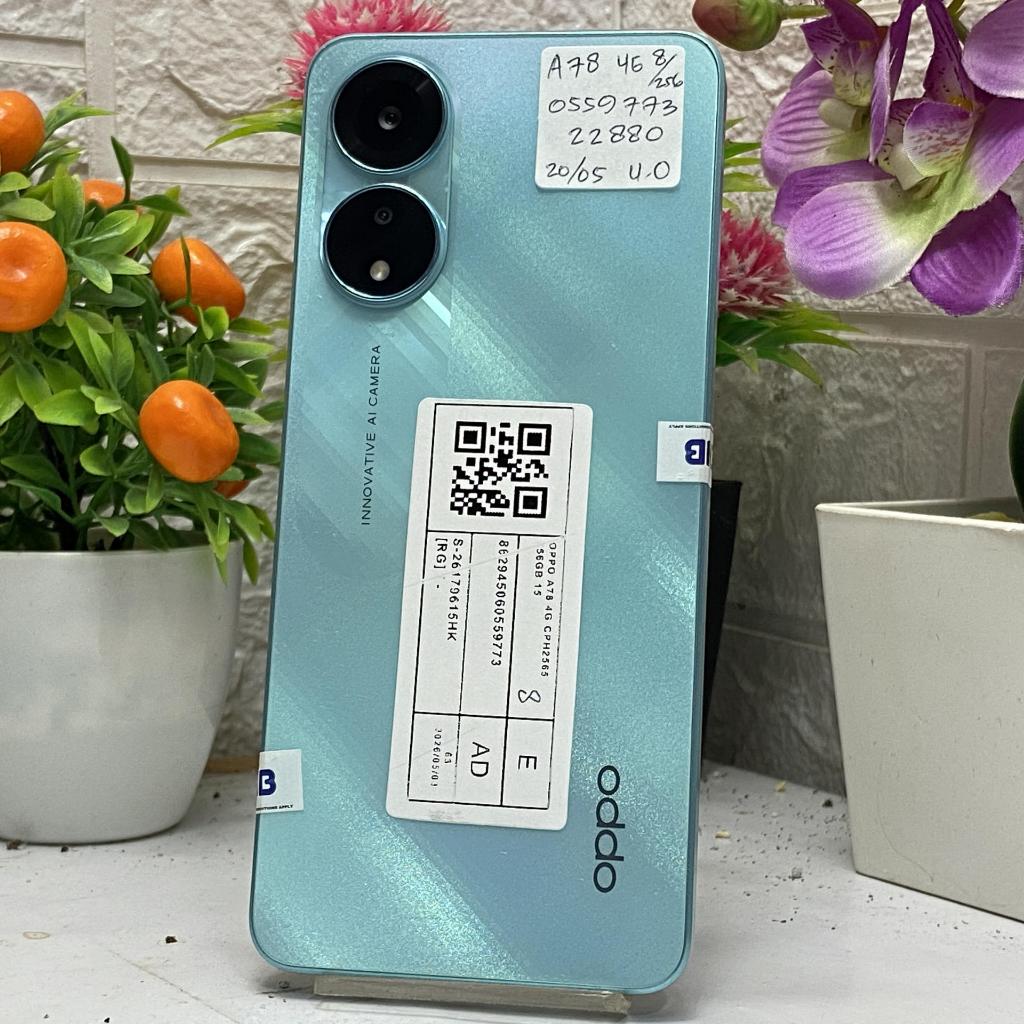 Oppo A78 4G 8/256GB Bekas Second Original