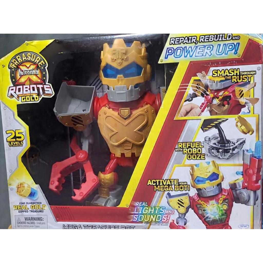 Mainan Robot Treasure X Moose Megabot
