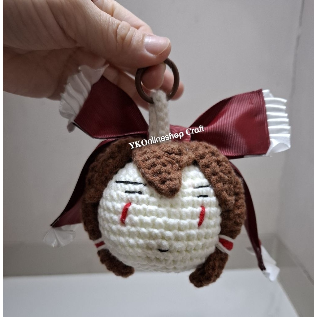 Crochet Custom Character Karakter Rajut Reimu Hakurei