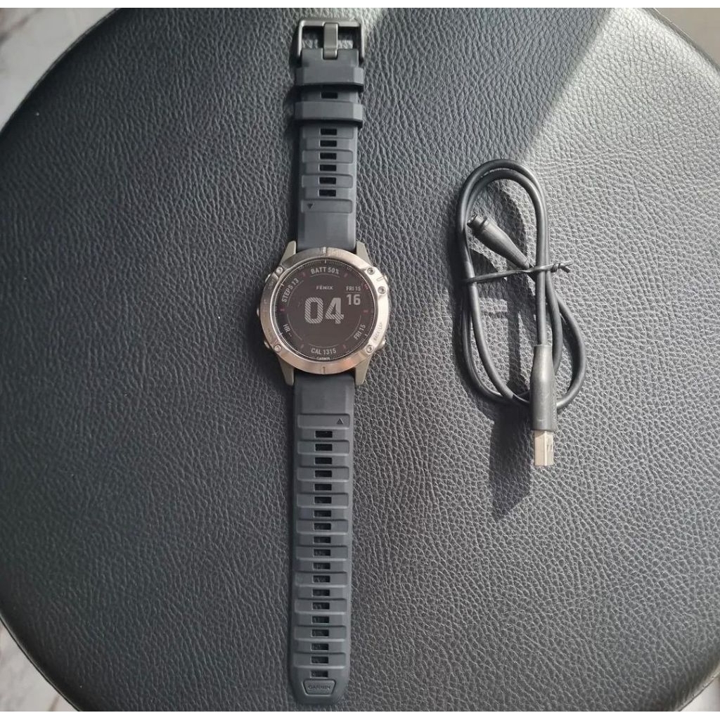 GARMIN FENIX 6 SAPPHIRE TITANIUM MUSIC