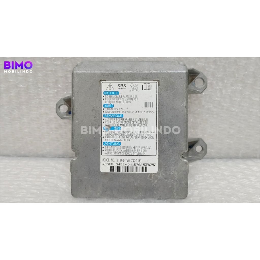 Modul SRS Airbag Honda City 77960-TM0-Z420-M3