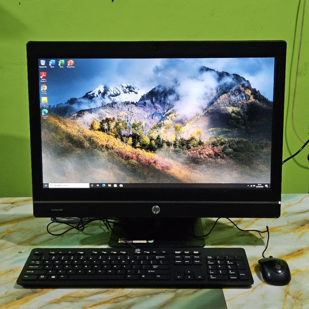Komputer/Pc all in one Serba Bisa Hp ProOne 600 - Core i5 - Vga amd Radeon - layar 22inc