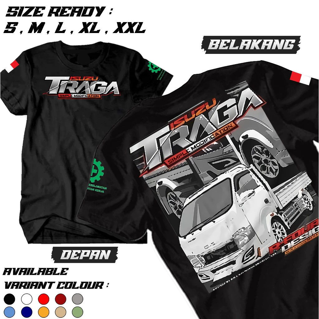 Kaos Distro  Isuzu Traga   kaos Distro KATA KATA Kaos  Isuzu Traga  Cotton Combed Pria dan Wanita