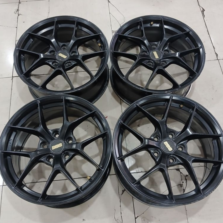 Velg bekas innova r17 BBS CH  ring17 lebar 7,5 baut 5x114 pnp terios civic innova zenix brv hrv