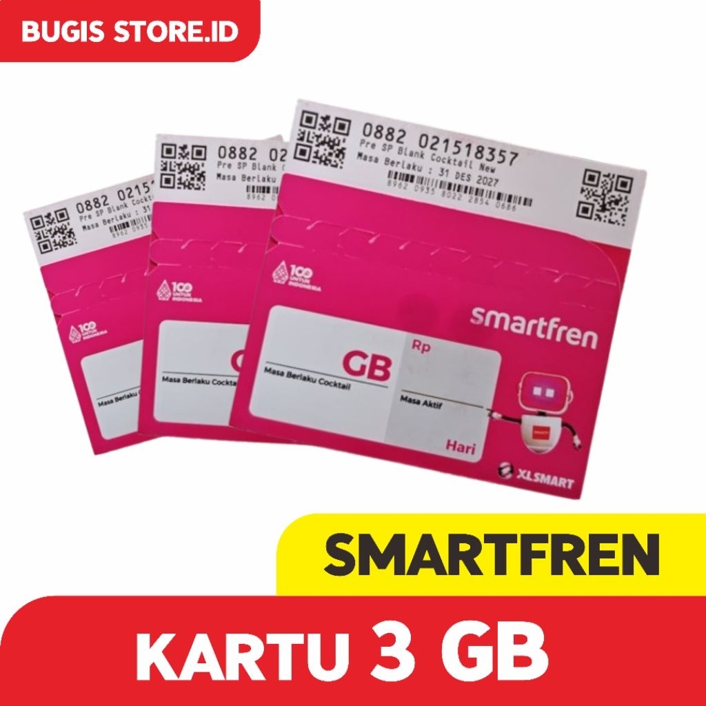 KARTU SMARTFREN 3 GB