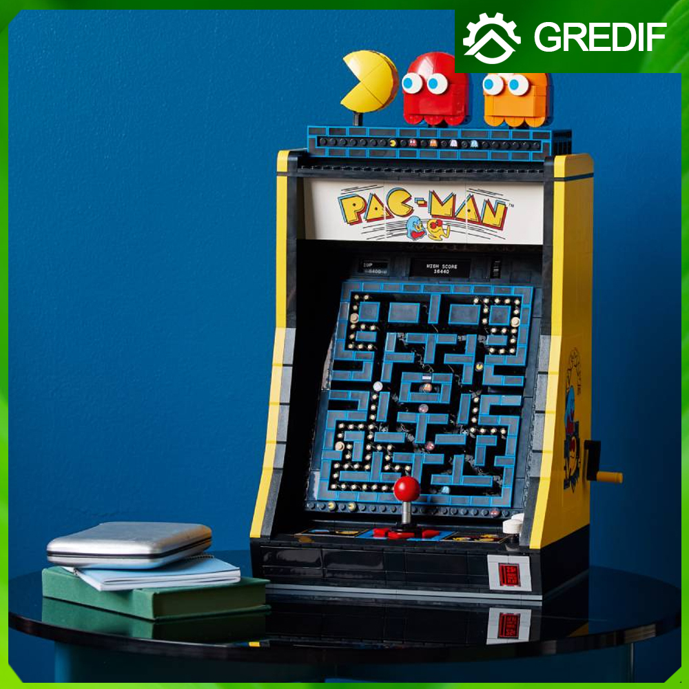 Lepin Brick Creator Expert PAC-MAN Arcade - Block Machine Balok Ding Dong Mainan Bongkar Pasang Pac 