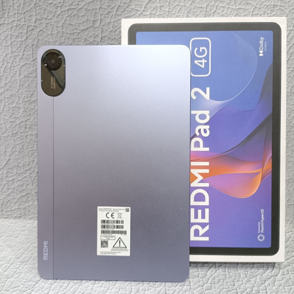 REDMI PAD 2 4G 6/128GB TAB BEKAS SECOND