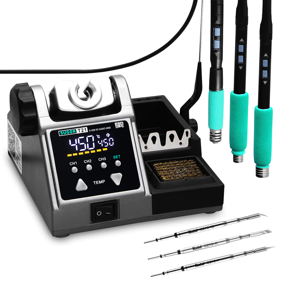 SOLDER STATION SUGON T21 C-210(C-115/C-245)