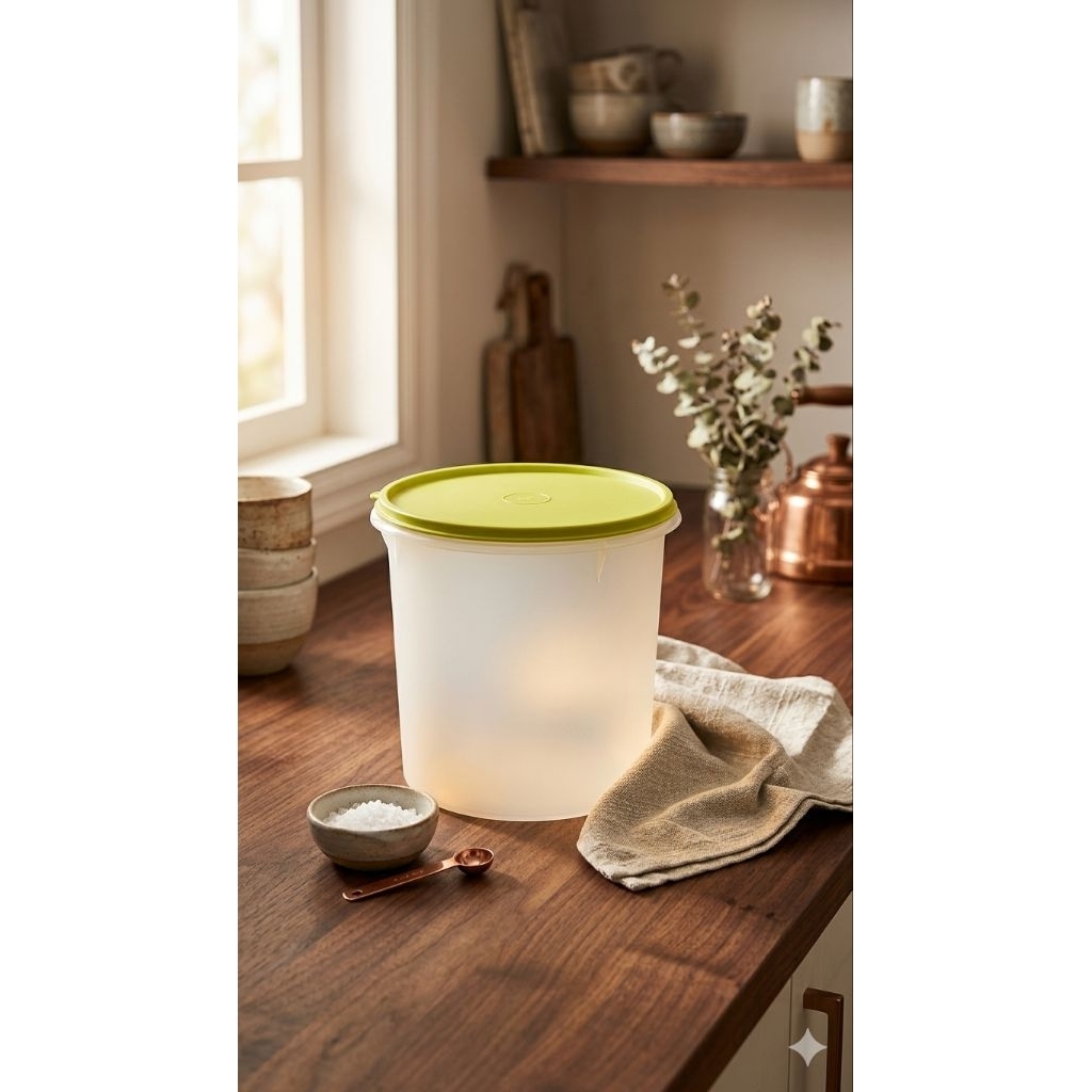 Tupperware Crispy Canister 5L, toples kerupuk tupperware new @S