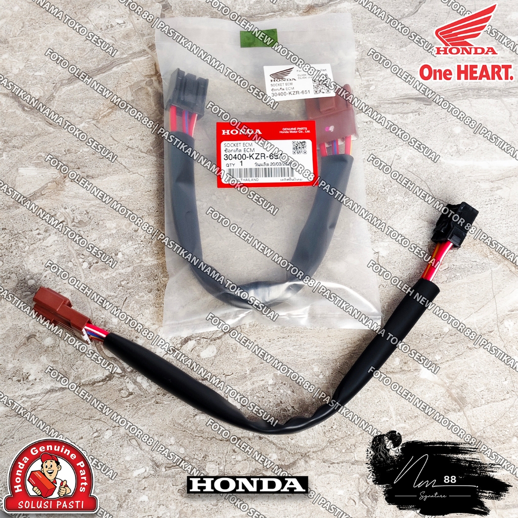 Soket Socket Kabel ECU ECM Vario 125 150 FI eSP PCX ADV 150 Genio Vario Techno 125 FI Bohlam Old Tha