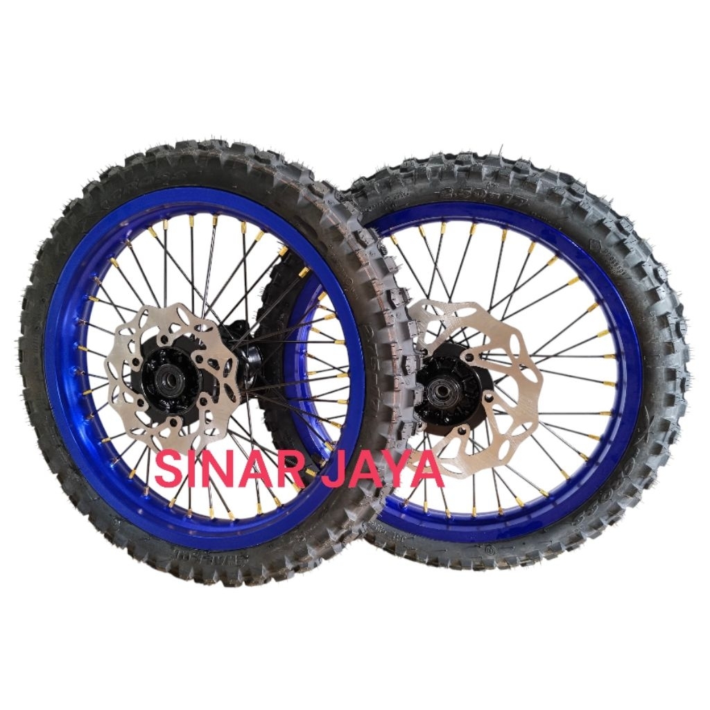 paket ban velg klx 17 14 atau 17 17 klx dtracker 150 bf crf 150l honda crf wr155  mini xcross semi t