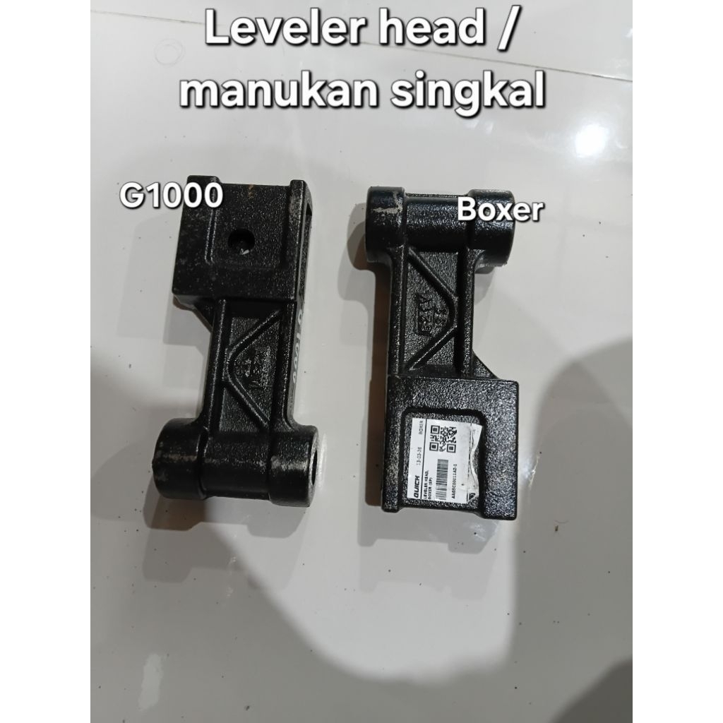 LEVELER HEAD G1000 BOXER - KEPALA GARU G1000 BOXER QUICK TRAKTOR