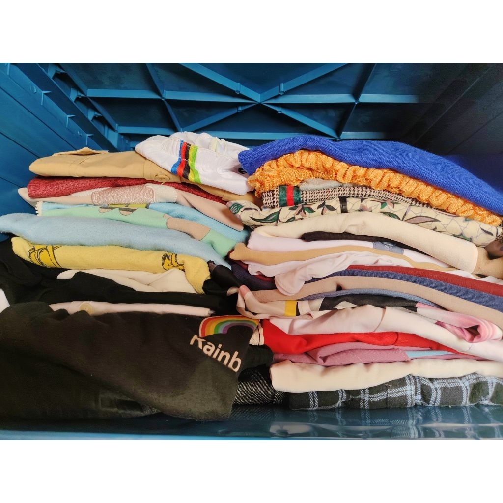 Prelovedku / PAKET USAHA FREE TAS / Baju Celana Atasan Wanita Laki Laki Pria