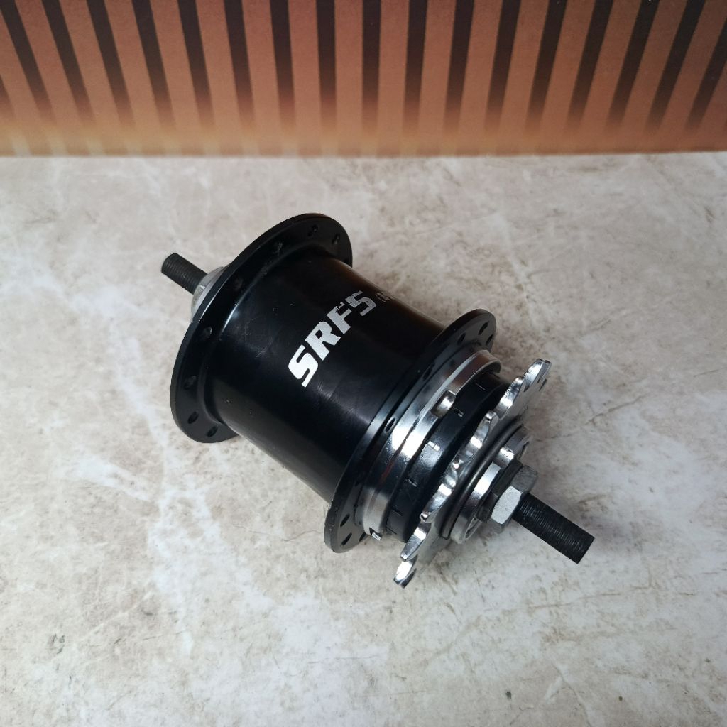 Internal Gear Sturmey Archer SRF5 5 speed + COG 16T copotan baru