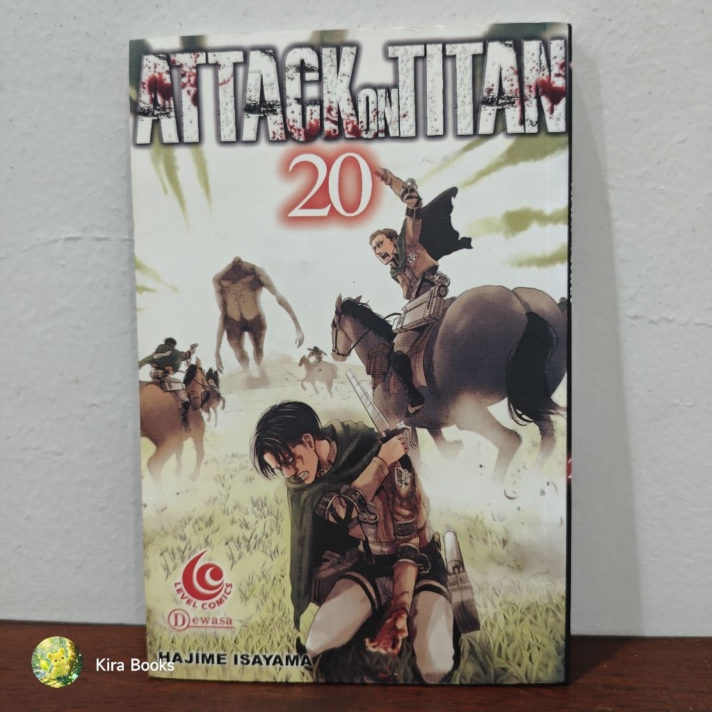 Komik Attack On Titan Original Vol 20 (preloved)