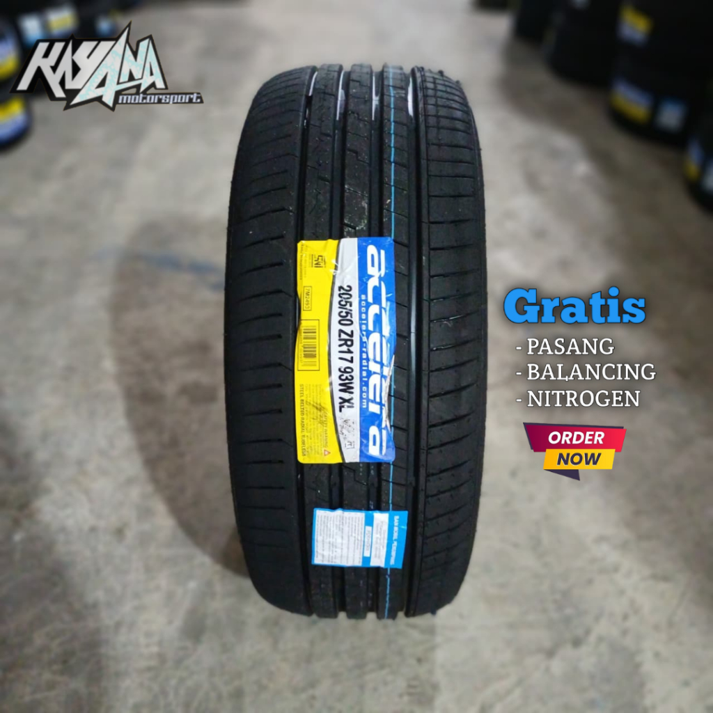 Ban Mobil 205 50 R17 Accelera Iota Evt Xpander Voxy Ban Mobil Murah Ring 17 Accelera 205/50 R17
