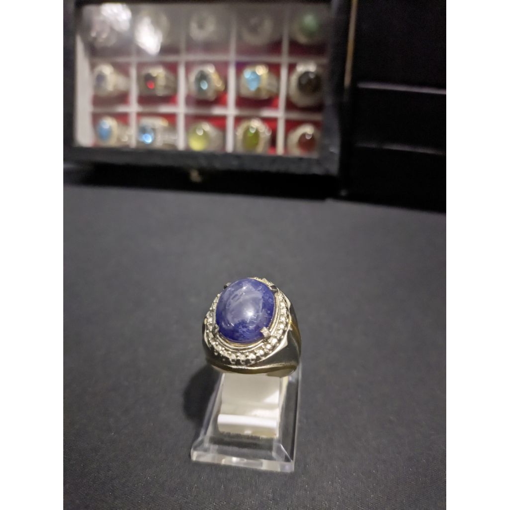 Batu Natural Blue Sapphire Royal Blue Star Sapphire 01